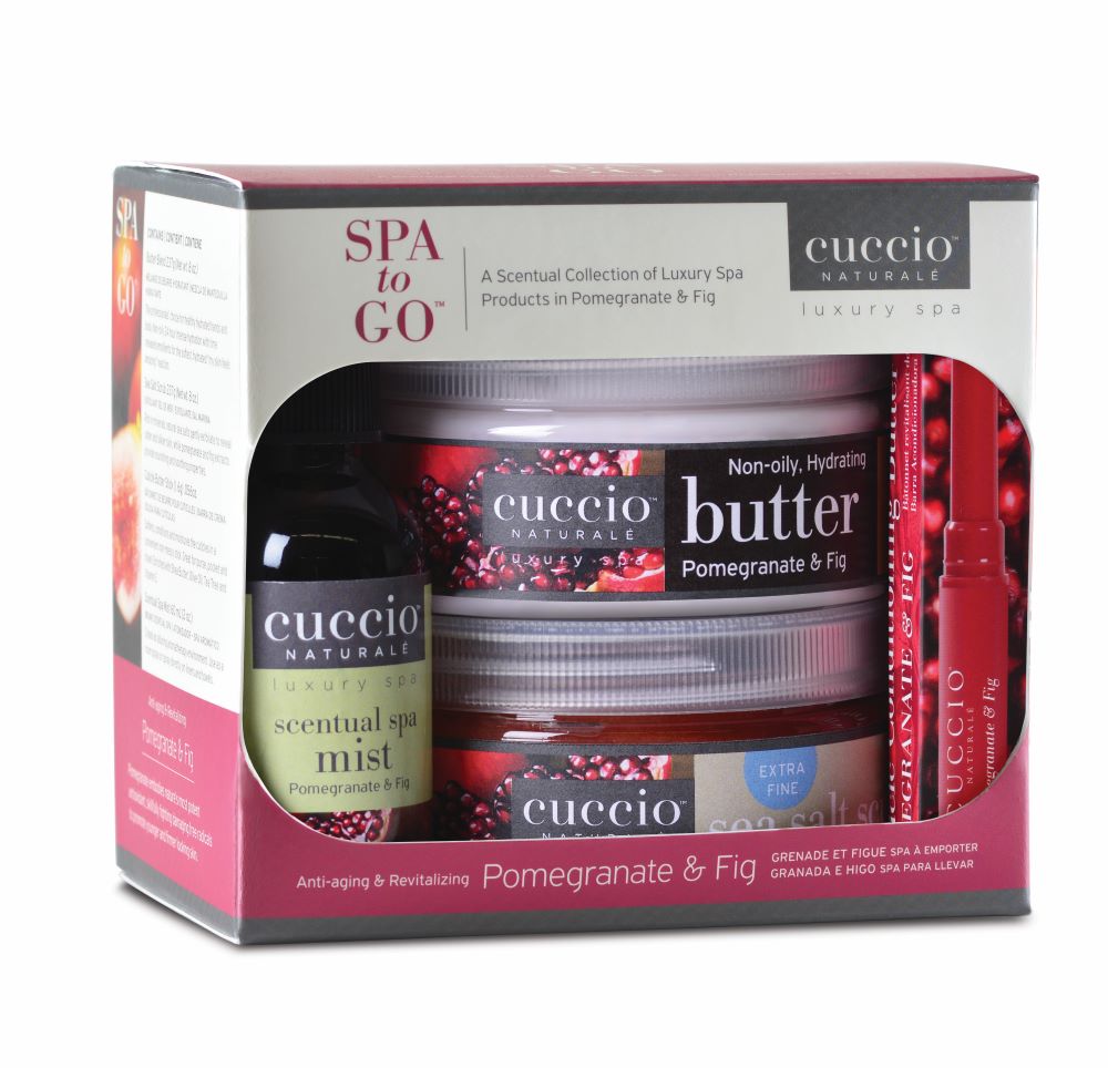 Pomegranate and Fig Spa To Go Kit